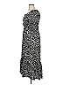 Kindred 100% Rayon Polka Dots Black Casual Dress Size 1X - photo 5