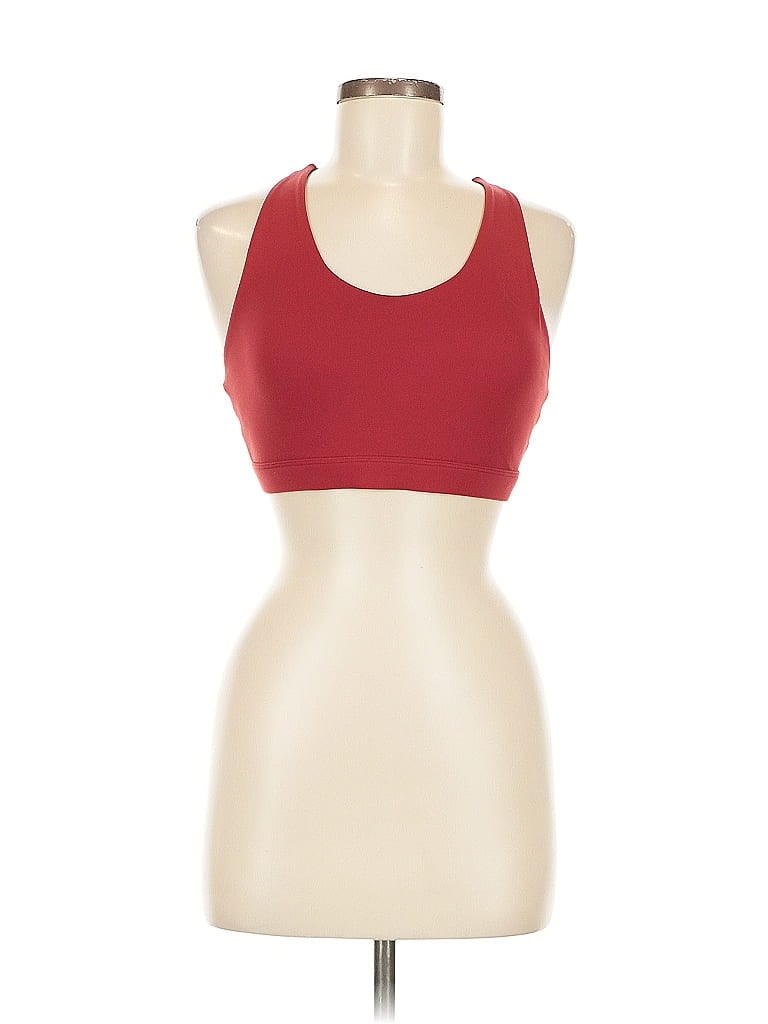 Pre-owned Unbranded Tank Top Red Halter Neckline Tops