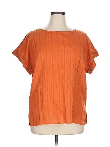 SIMPLE By Suzanne Betro Short Sleeve Blouse (view 1)