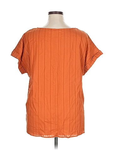 SIMPLE By Suzanne Betro Short Sleeve Blouse (view 2)