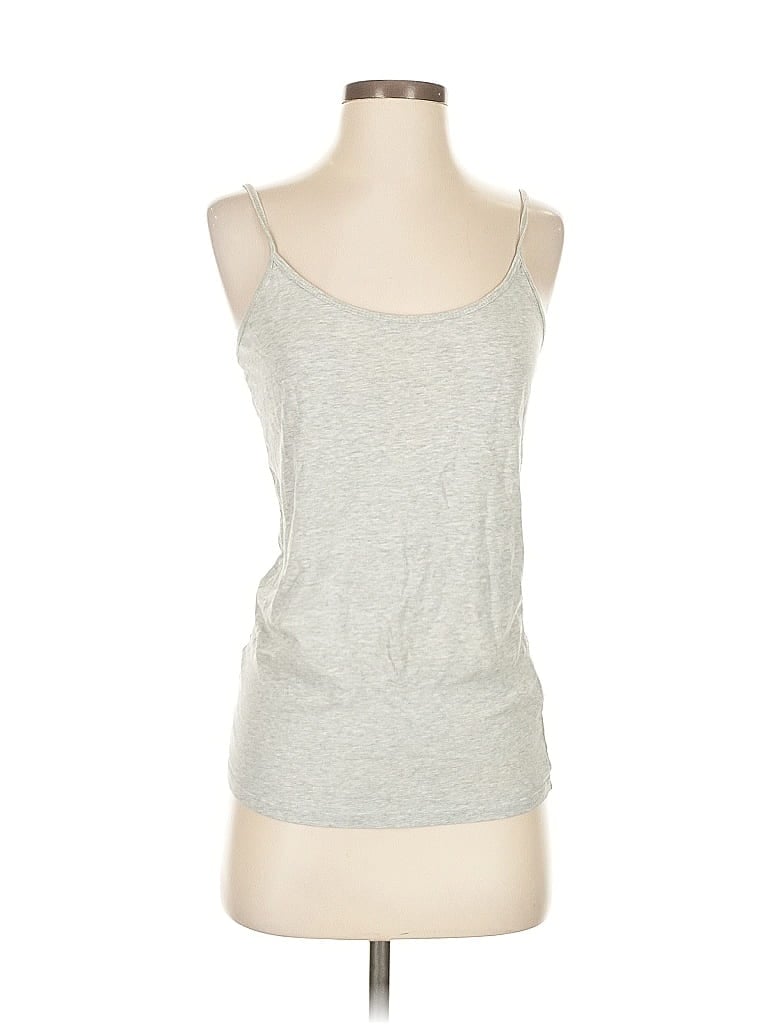 Pre-owned Unbranded Tank Top Silver Strapless Neckline Tops