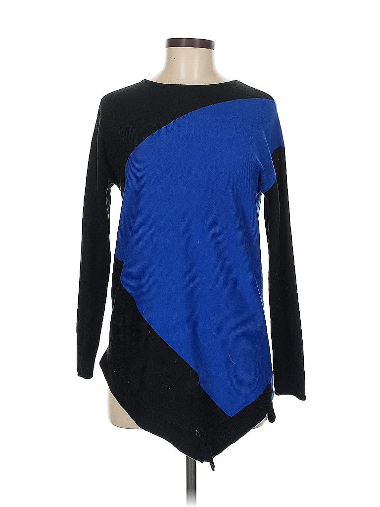 Pre-owned Assorted Brands Pullover Sweater In Blue