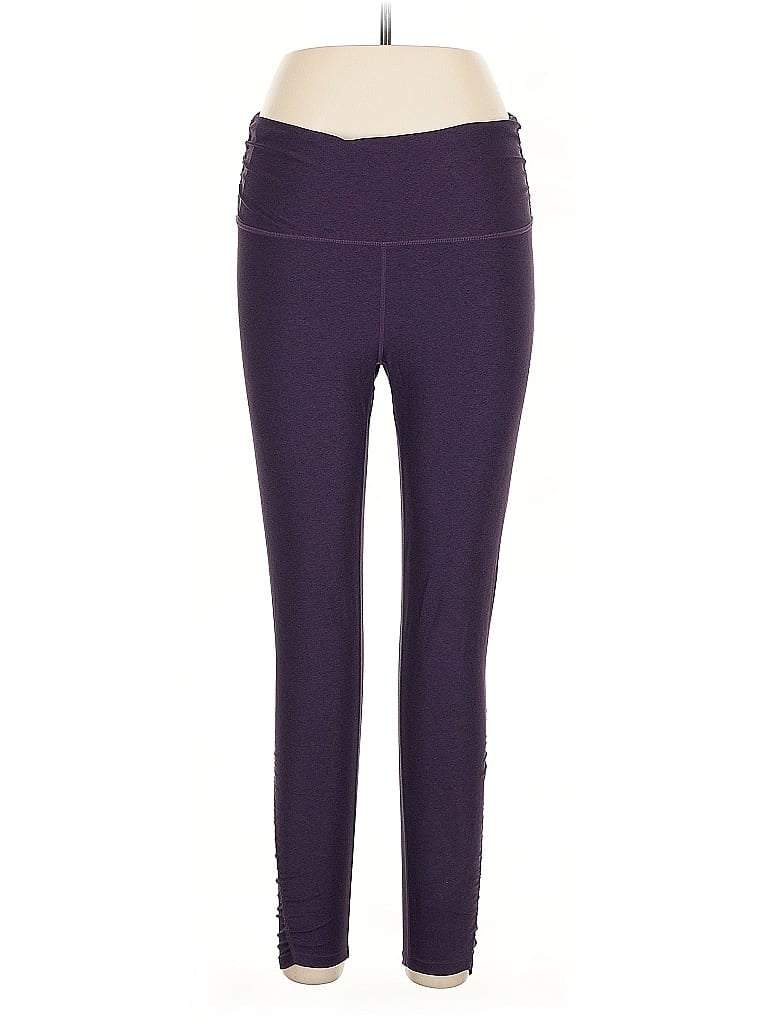 Pre-owned Z By Zella Active Pants In Purple