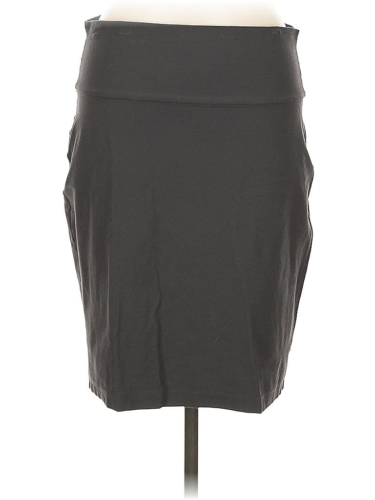 Pre-owned Eileen Fisher Casual Skirt In Gray