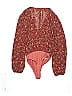 Melrose 100% Polyester Red Long Sleeve Blouse Size XS - photo 2