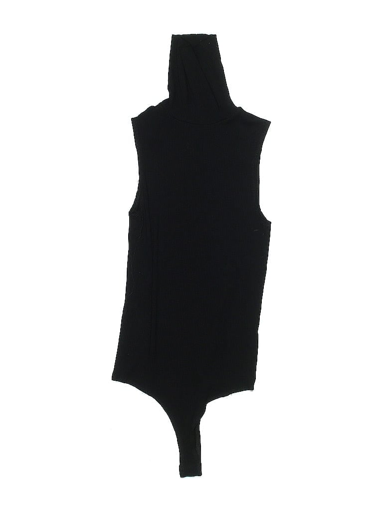 Pre-owned Intermix Bodysuit In Black