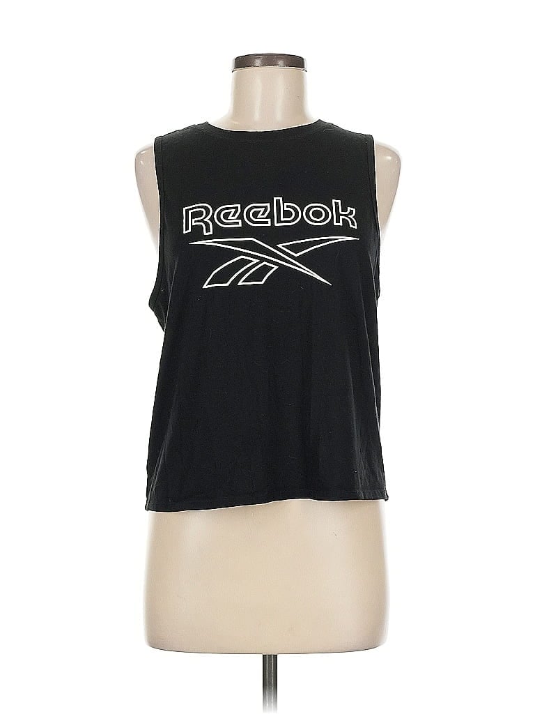 Click to view more detailed imagery on our partner's website Pre-owned Reebok Sleeveless T-shirt In Black
