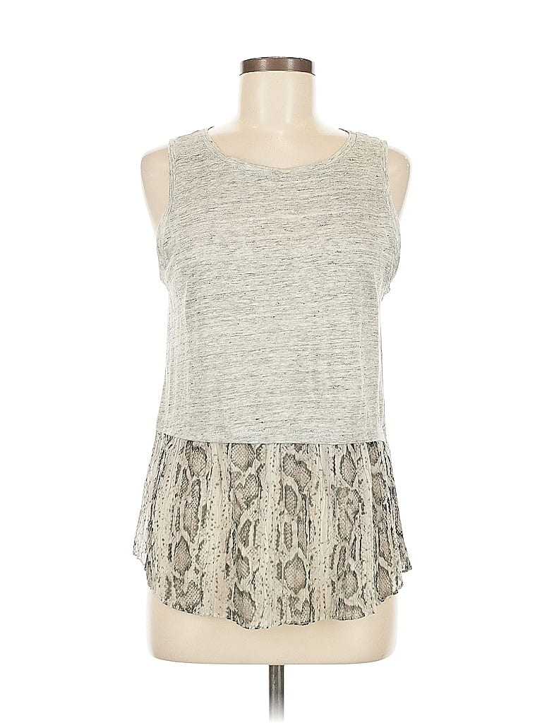 Pre-owned Generation Love Sleeveless Blouse In Gray