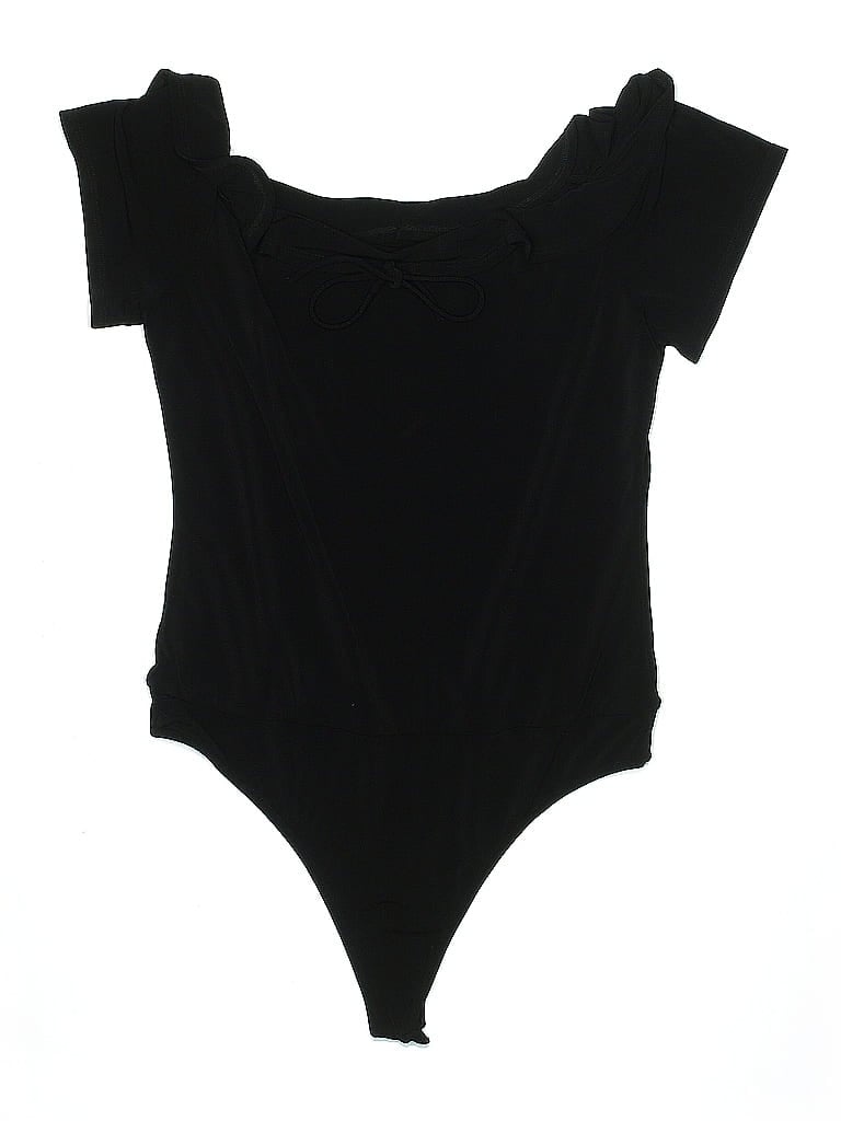 Pre-owned Lovers & Friends Bodysuit In Black
