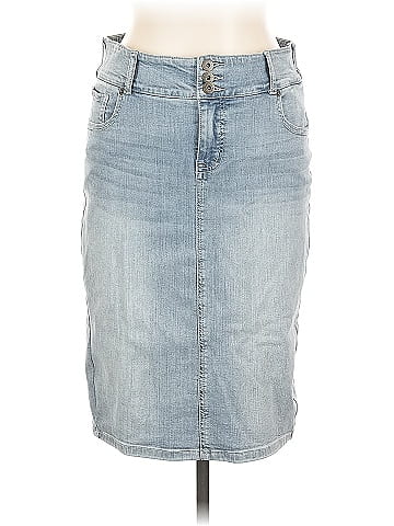 Torrid Denim Skirt (view 1)