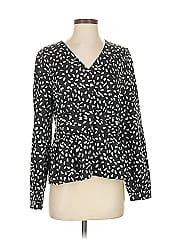 Allegra K Long Sleeve Blouse