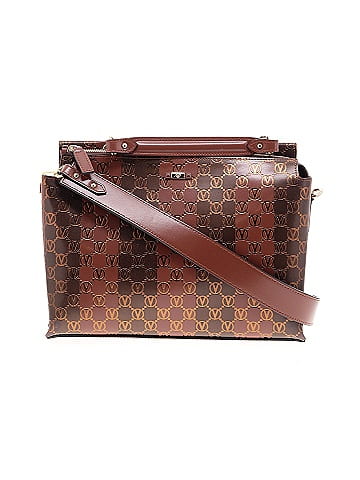 VALENTINO By Mario Valentino Leather Satchel (view 1)
