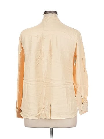 Zara 3/4 Sleeve Button-Down Shirt (view 2)