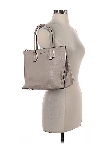 MICHAEL Michael Kors Leather Satchel (view 2)