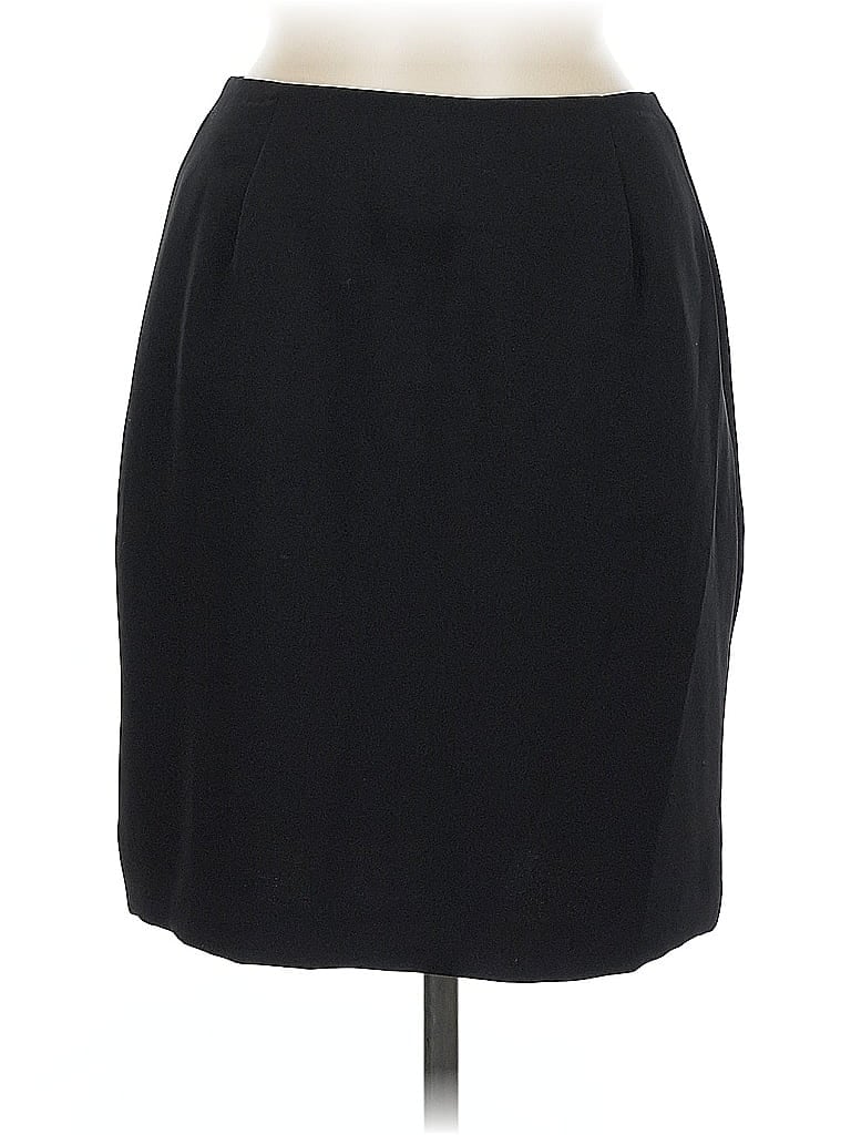 Pre-owned Alia Formal Skirt In Black