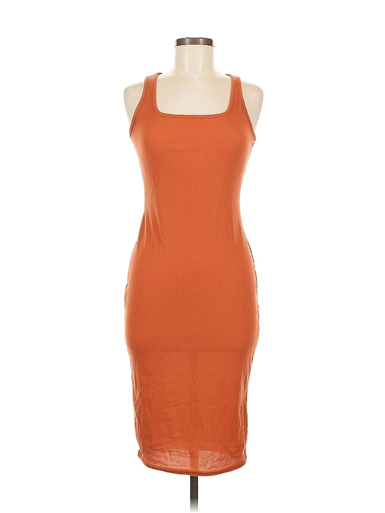 Pre-owned Nasty Gal Inc. Casual Dress In Orange