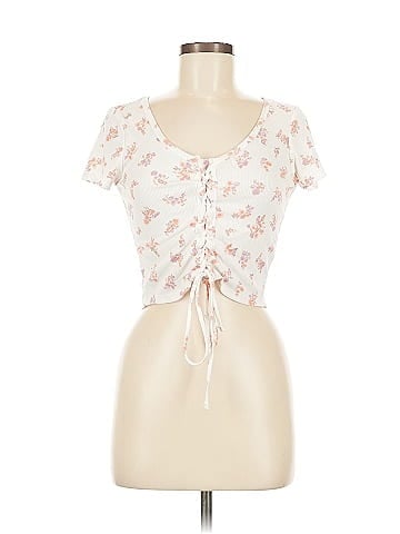 Pink Rose Short Sleeve Top (view 1)