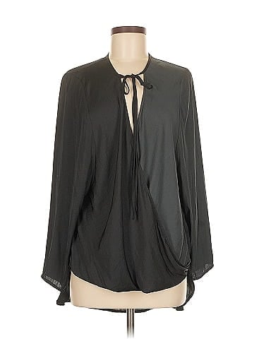 Silence and Noise Long Sleeve Blouse (view 1)
