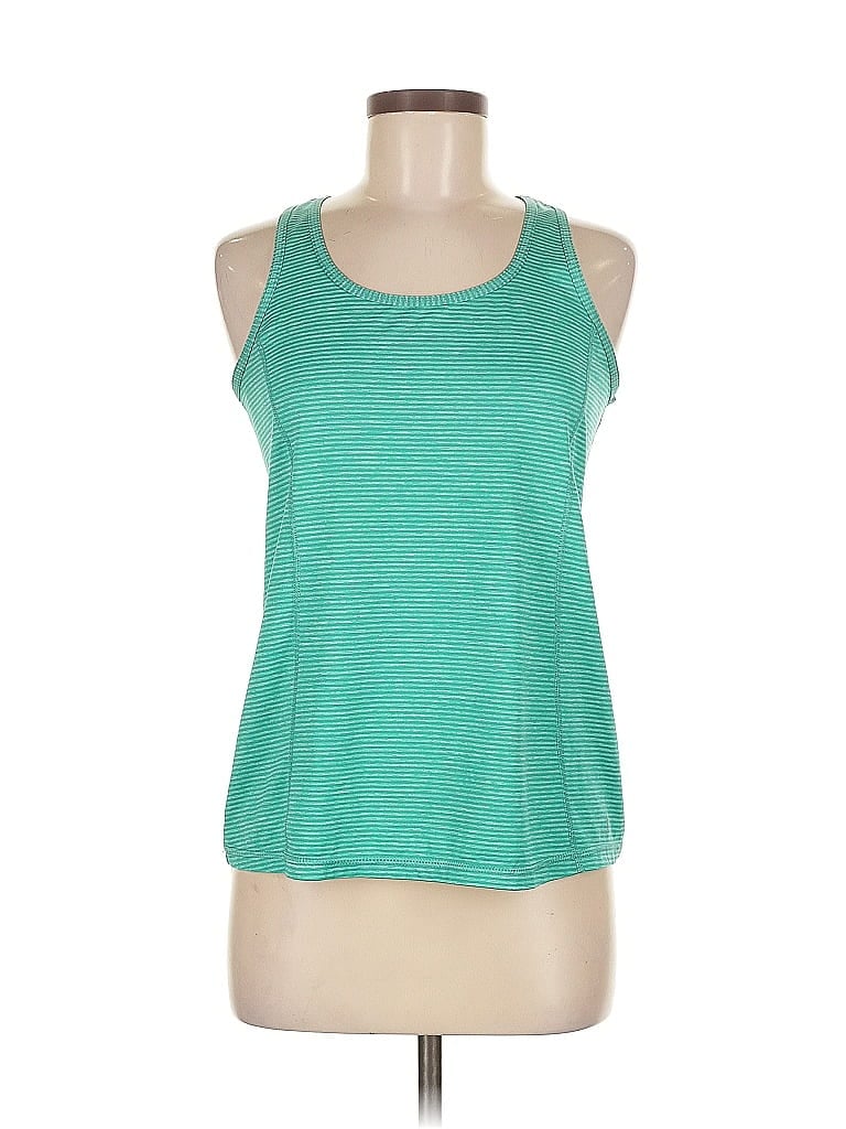 Pre-owned Danskin Now Active Tank Top In Blue