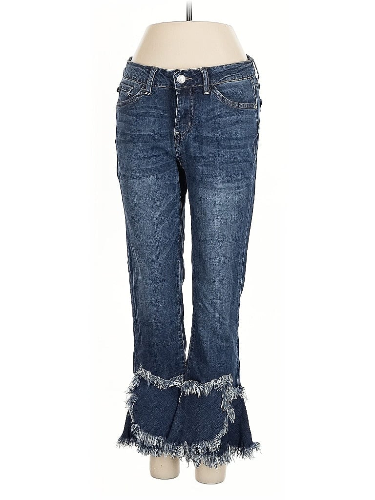 Judy Blue Hearts Blue Jeans Size 5 - photo 1