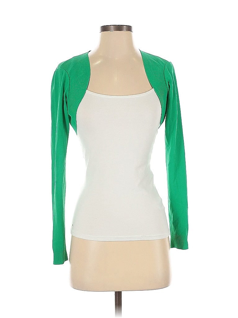 Pre-owned Assorted Brands Shrug In Green