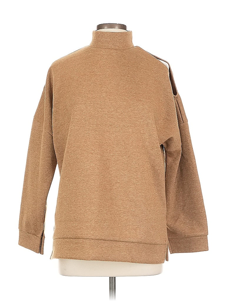 JOA Pre-owned Turtleneck Sweater In Brown