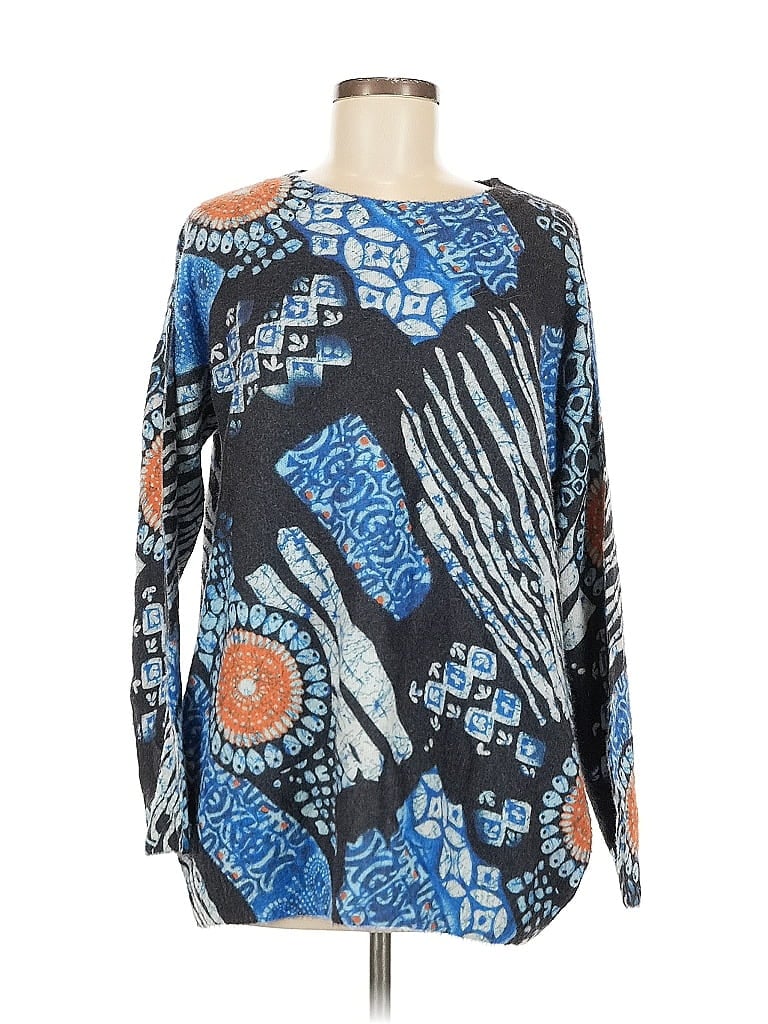 Pre-owned Unbranded Pullover Sweater In Blue