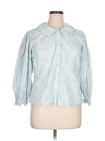 Selkie 3/4 Sleeve Blouse (view 1)