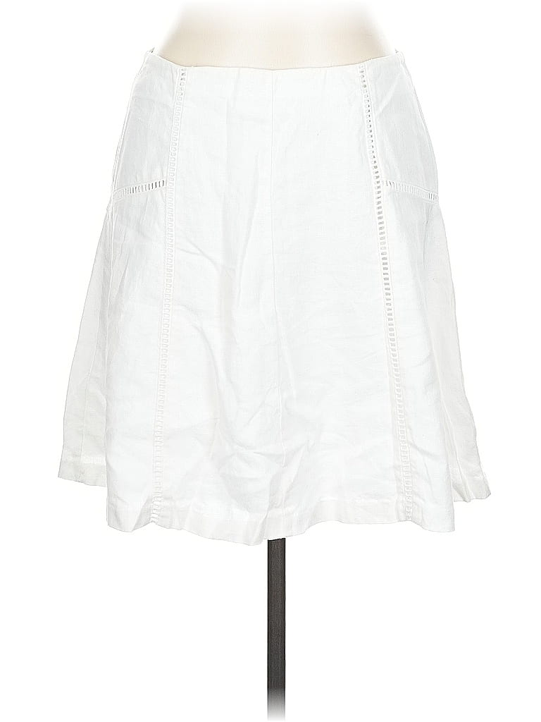 Pre-owned Ann Taylor Loft Outlet Casual Skirt In White