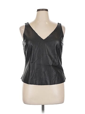 Blue Ice Sleeveless Blouse (view 1)
