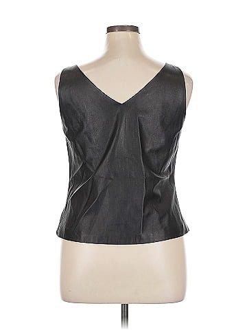 Blue Ice Sleeveless Blouse (view 2)