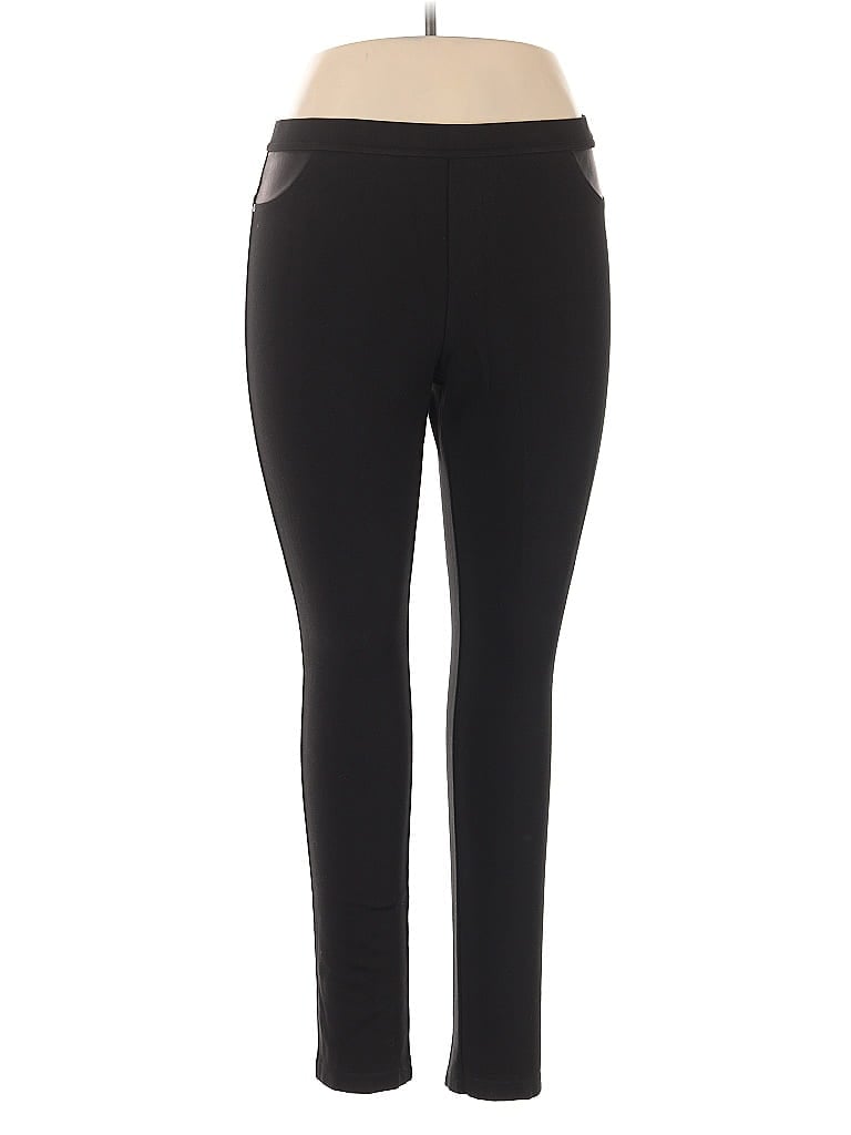 Pre-owned Dkny Jeans Active Pants In Black