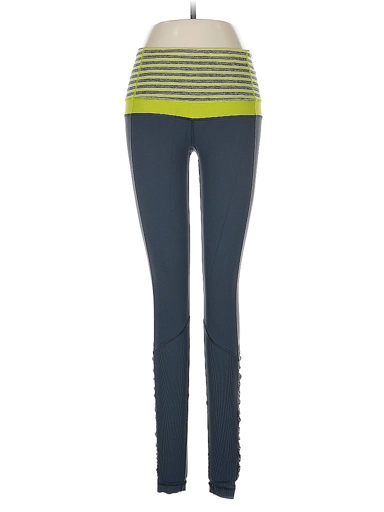 Pre-owned Lululemon Athletica Active Pants In Blue