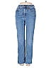 Madewell Hearts Blue Jeans Size 23 waist - photo 1