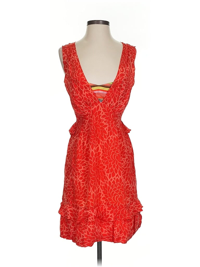 Click to view more detailed imagery on our partner's website Pre-owned Nanette Lepore Cocktail Dress In Red
