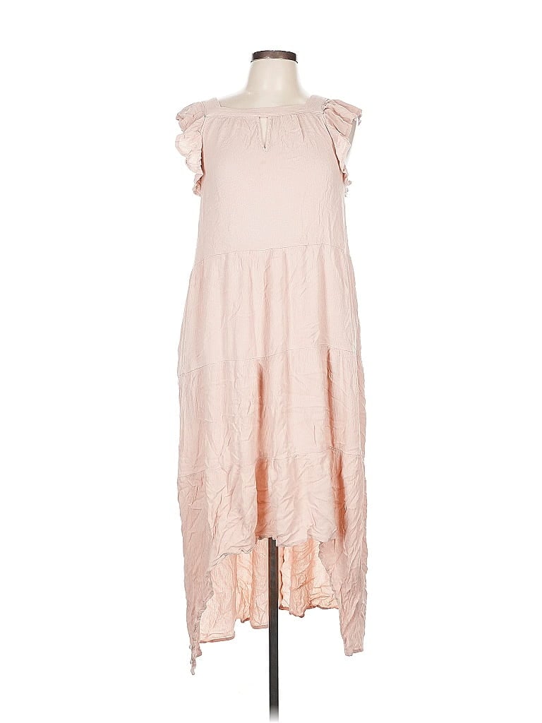 Pre-owned Assorted Brands Casual Dress In Pink