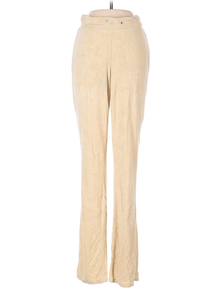 Pre-owned Danielle Bernstein Casual Pants In Gold
