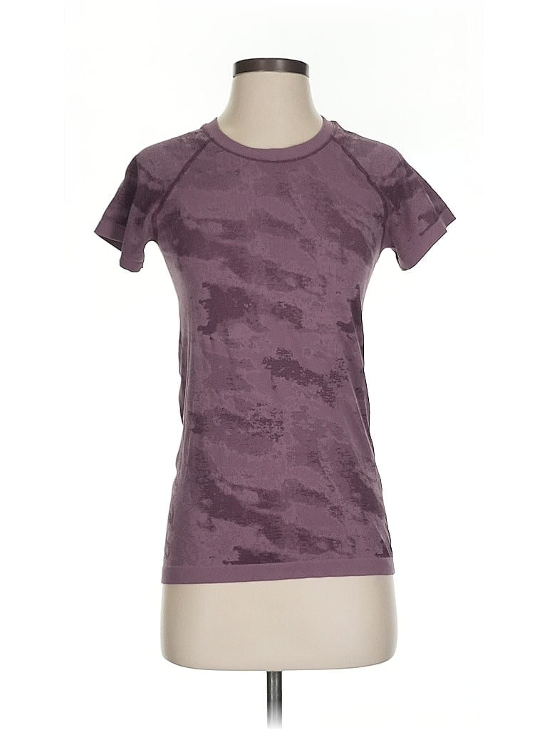 Pre-owned Athleta Active T-shirt In Purple