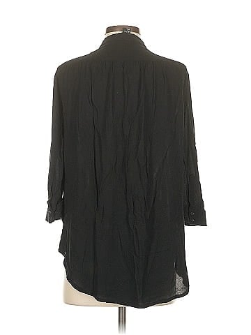 H&M 3/4 Sleeve Button-Down Shirt (view 2)