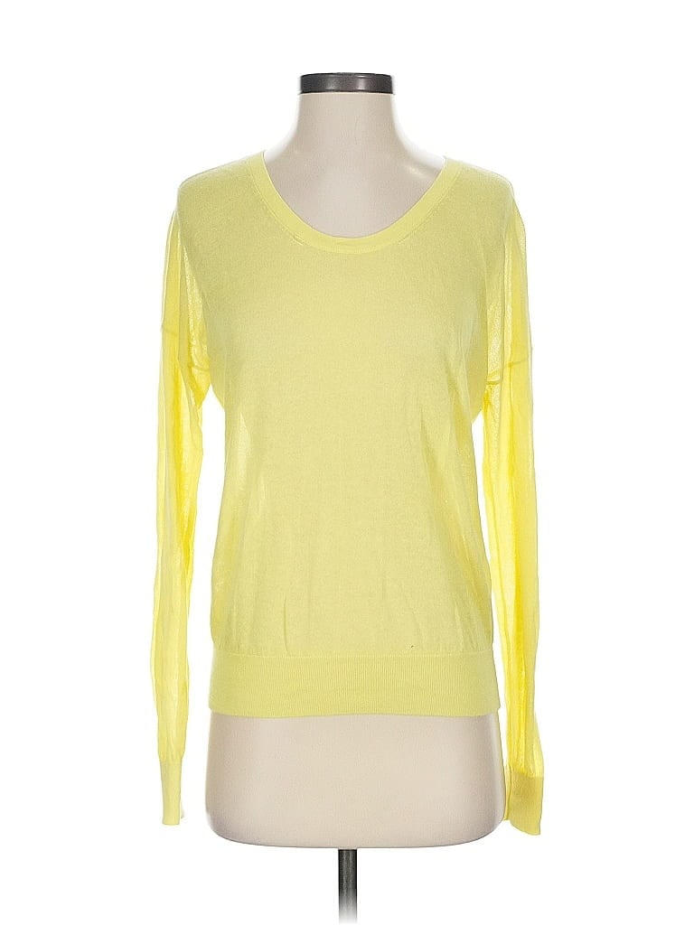 CABI Pre-owned Pullover Sweater In Yellow