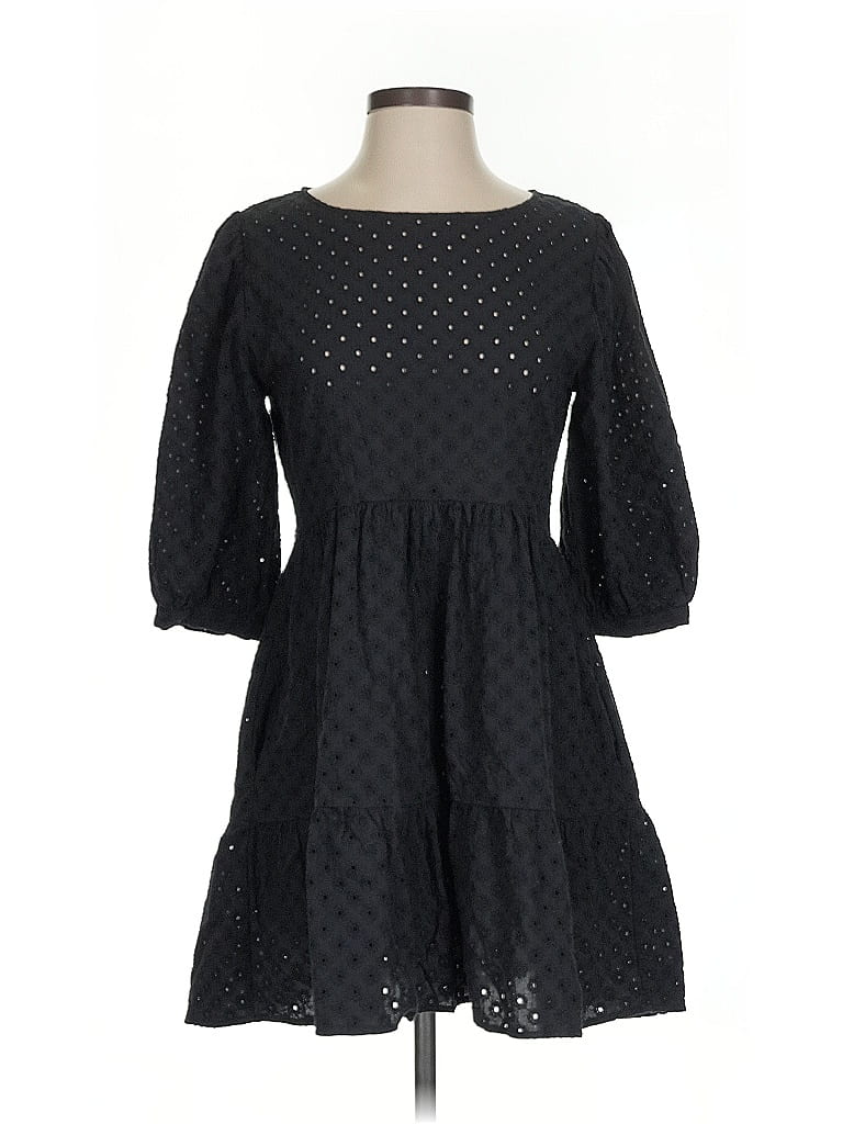 Pre-owned Wayf Casual Dress In Black