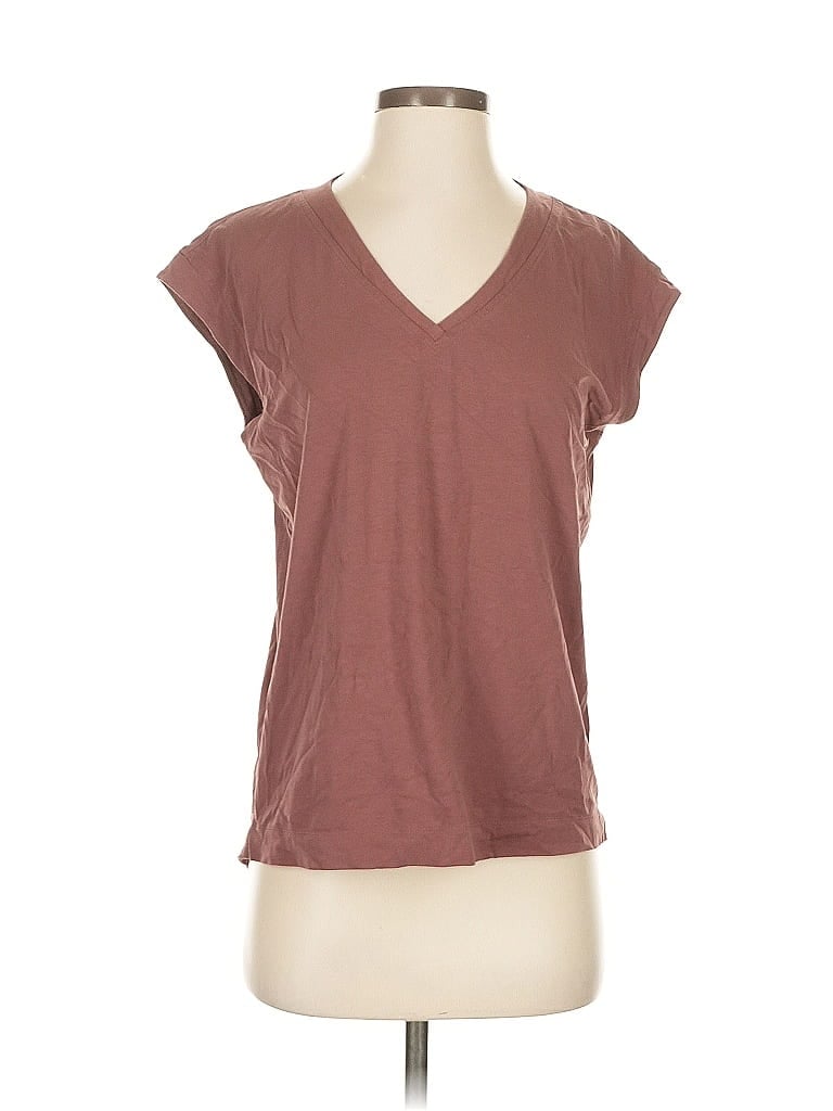 Click to view more detailed imagery on our partner's website Pre-owned Athleta Short Sleeve T-shirt In Brown