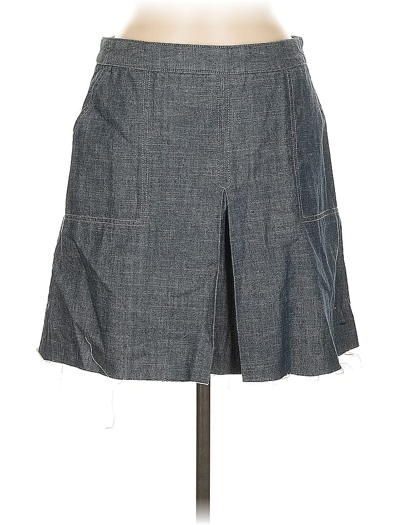 Pre-owned Eddie Bauer Casual Skirt In Gray