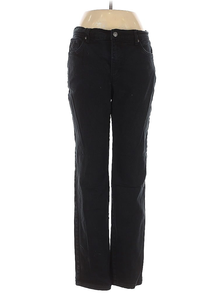 Pre-owned Gloria Vanderbilt Casual Pants In Black
