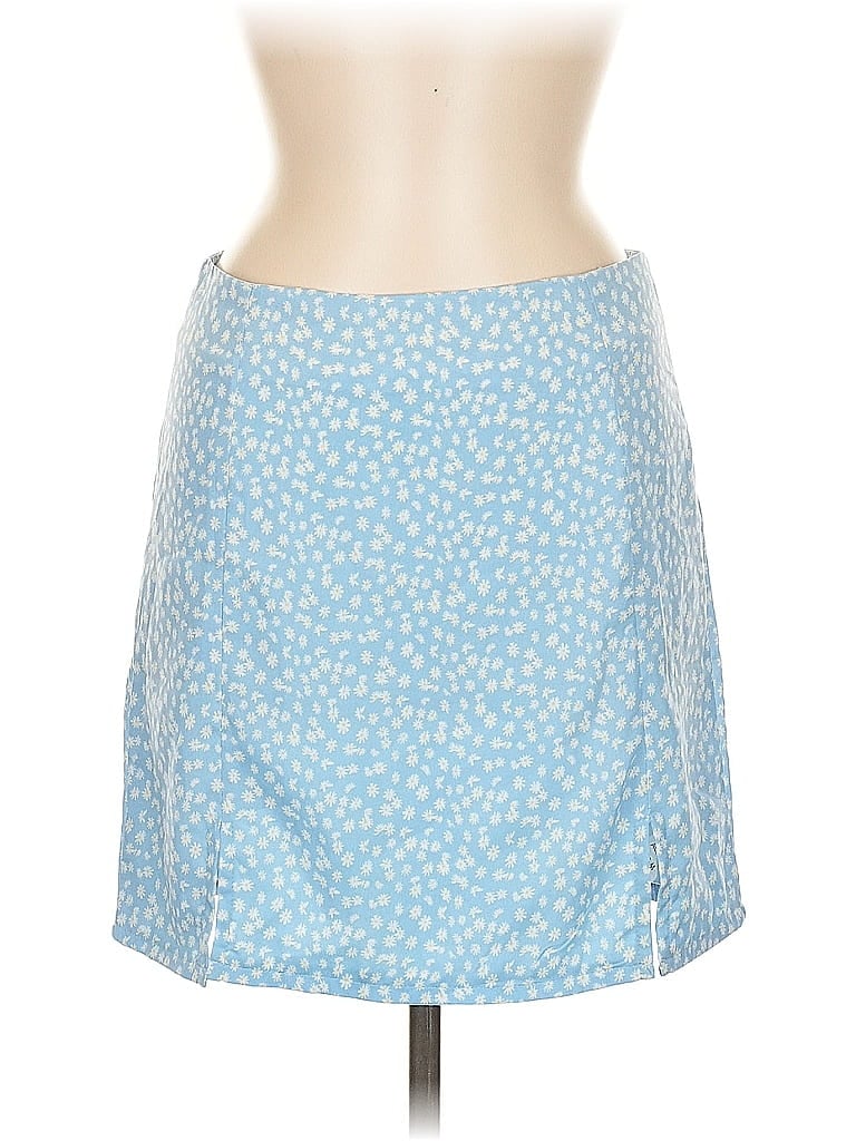 Pre-owned Daisy Street Casual Skirt In Blue