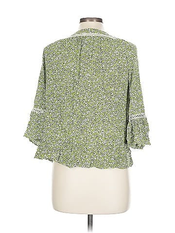 Scoop 3/4 Sleeve Blouse (view 2)