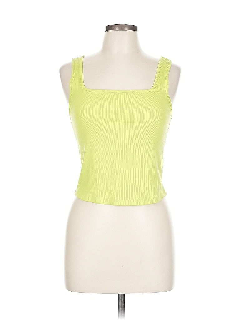 Old Navy Tank Top Green Strapless Neckline Tops