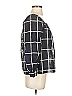 J.Crew Black Blue 3/4 Sleeve Blouse Size 0 - photo 4