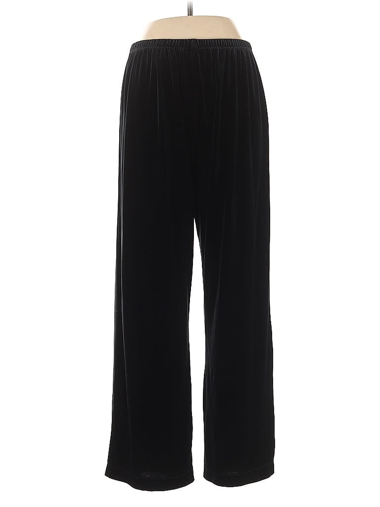 Pre-owned Allen Allen Casual Pants In Black