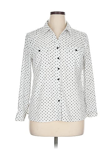 NY Collection Long Sleeve Blouse (view 1)